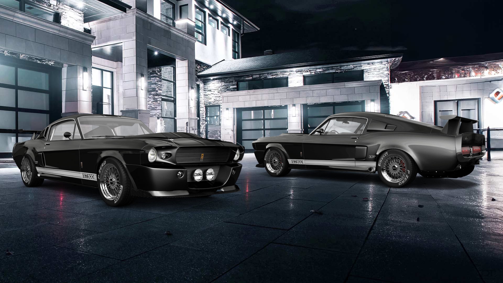 Mustang GT500 2 Door Coupe 1968 Images