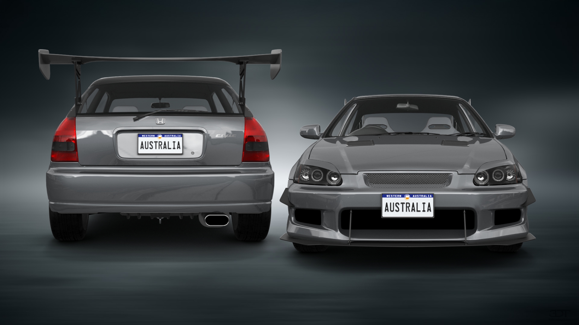 Honda Civic 3 Door Hatchback 1997 Images