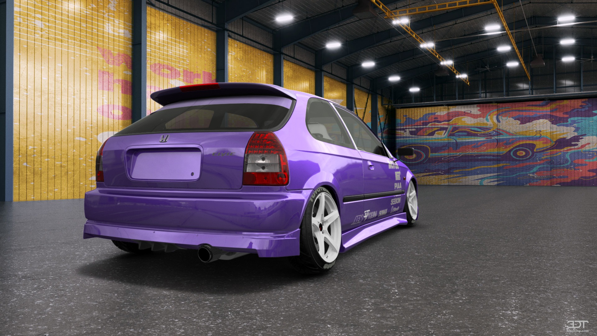 Honda Civic 3 Door Hatchback 1997 Images