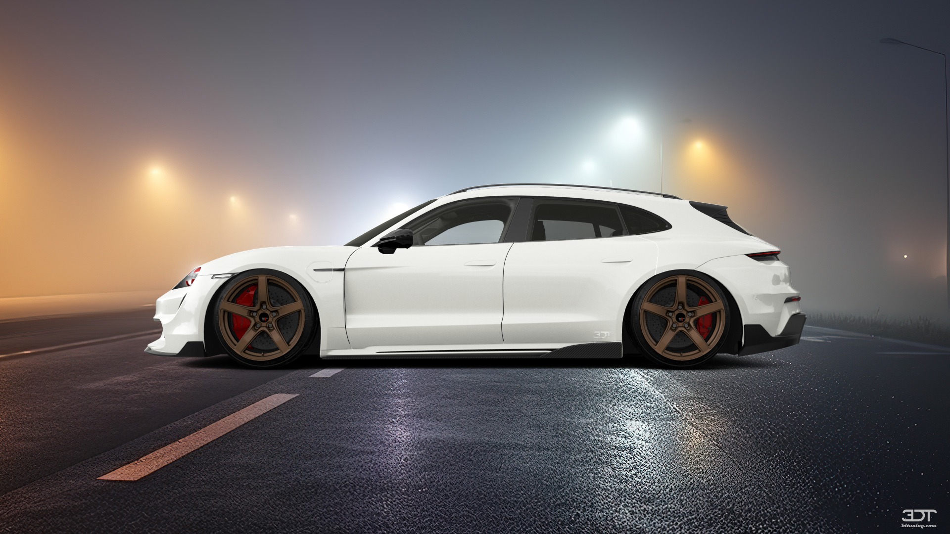 Porsche Taycan Sport Turismo Shooting Brake 2019 tuning