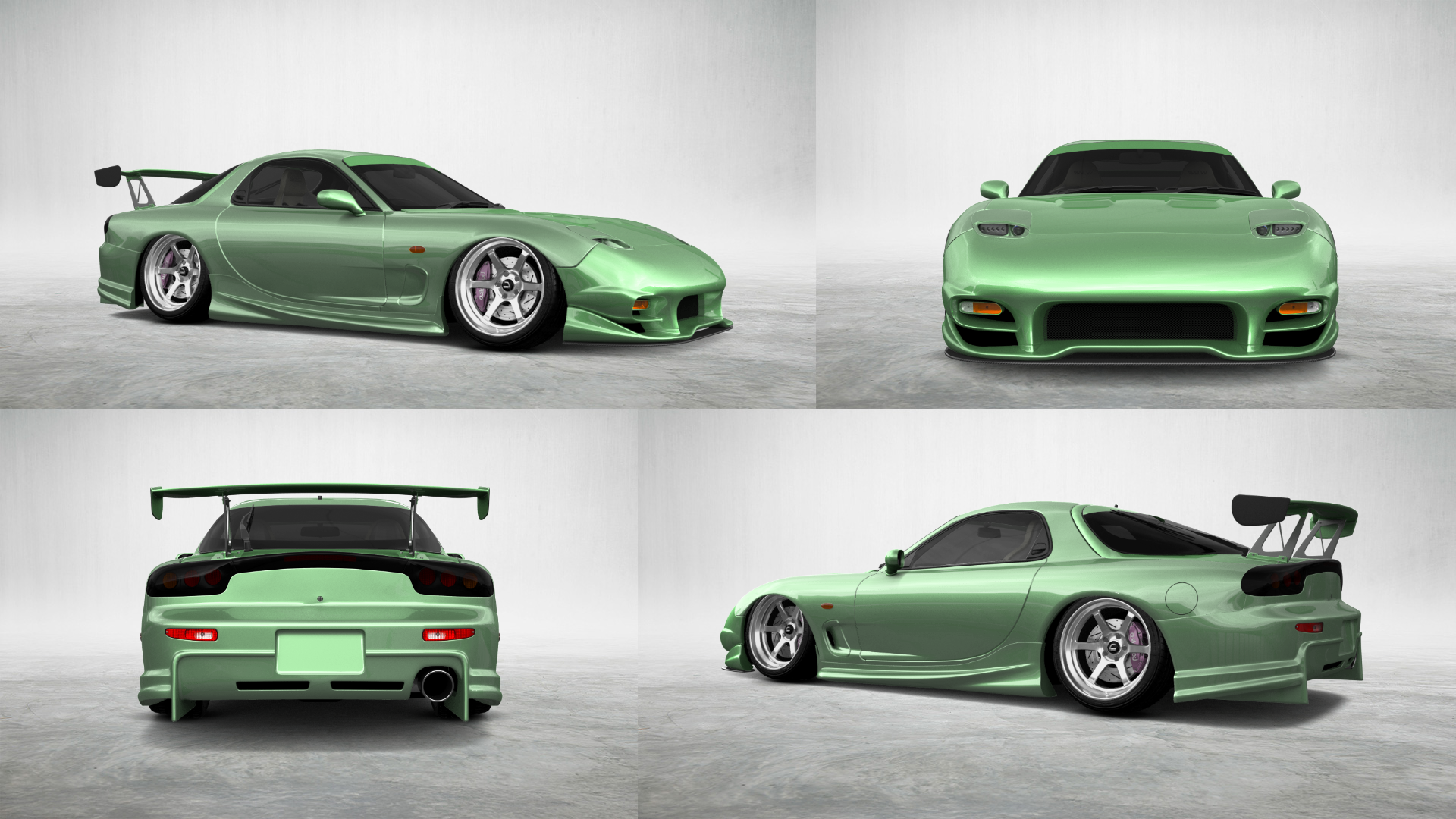 Mazda RX-7 2 Door Coupe 1997 tuning