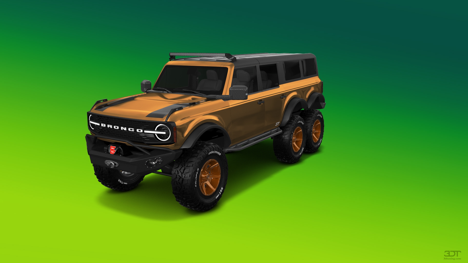 Ford Bronco 6X6 4 Door pickup truck 2021