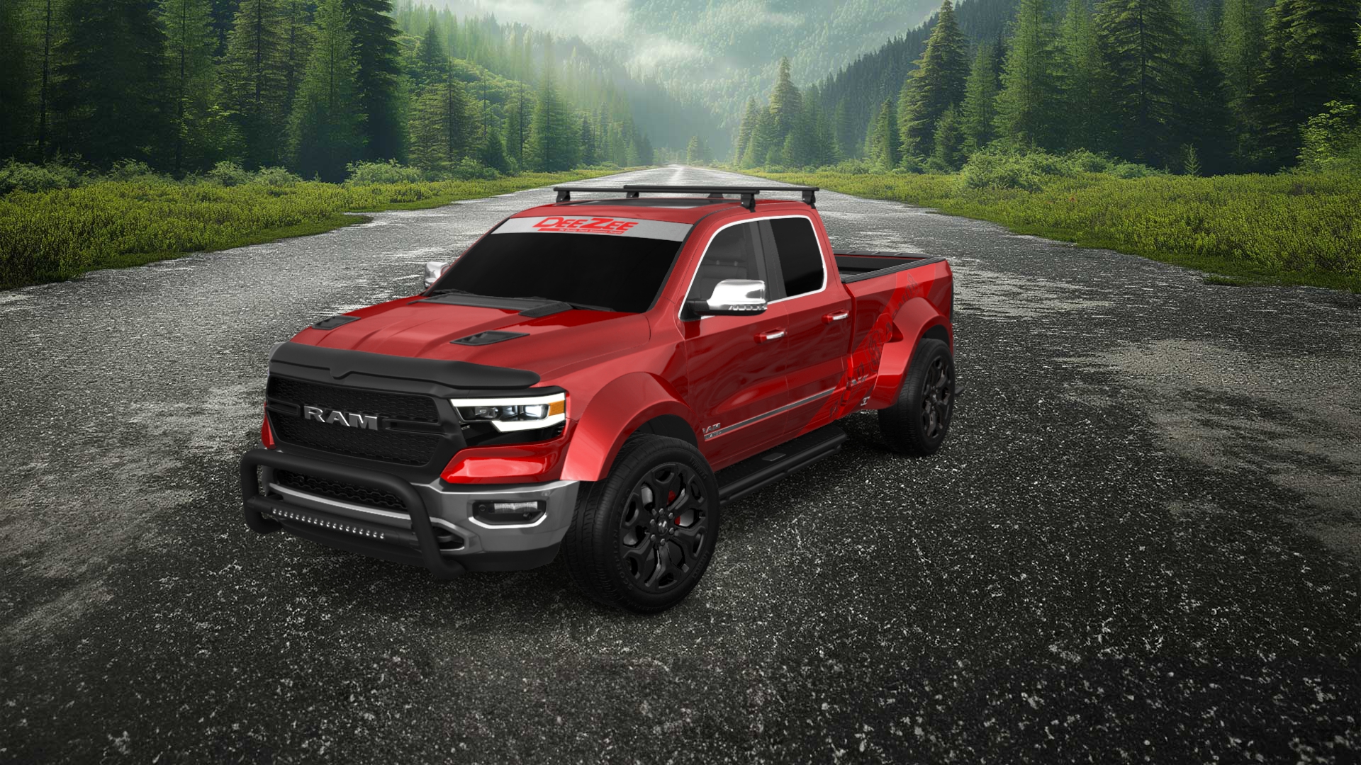 Dodge Ram 1500 Quad Cab 6.4' box 4 Door Truck 2019 tuning