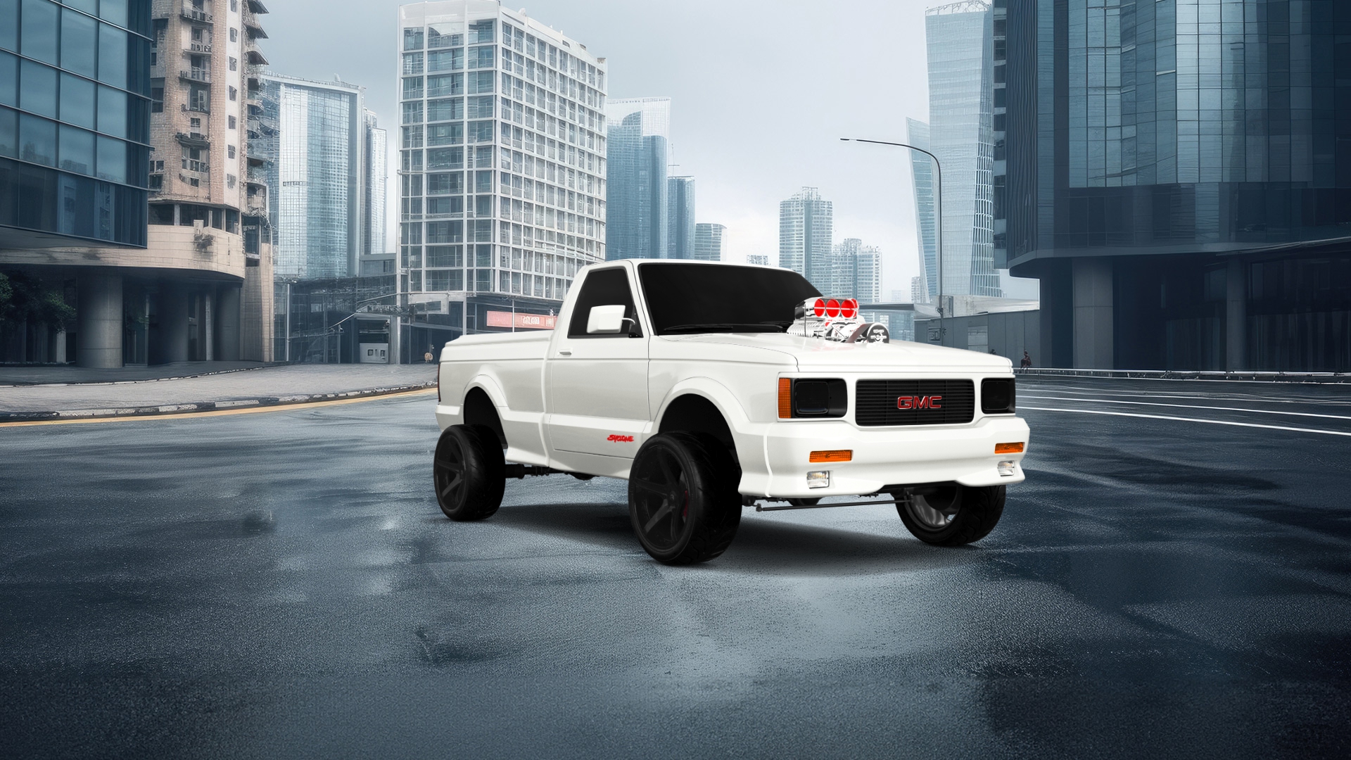 GMC Syclone 2 Door pickup truck 1991