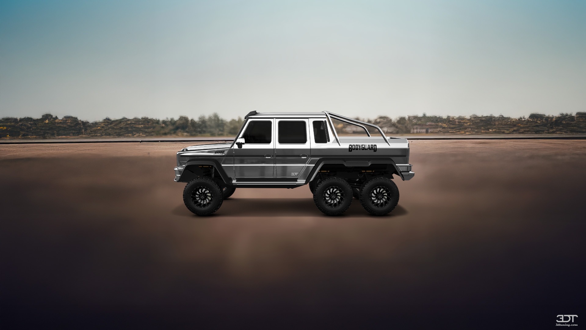Mercedes G 63 AMG 6x6 4 Door pickup truck 2013