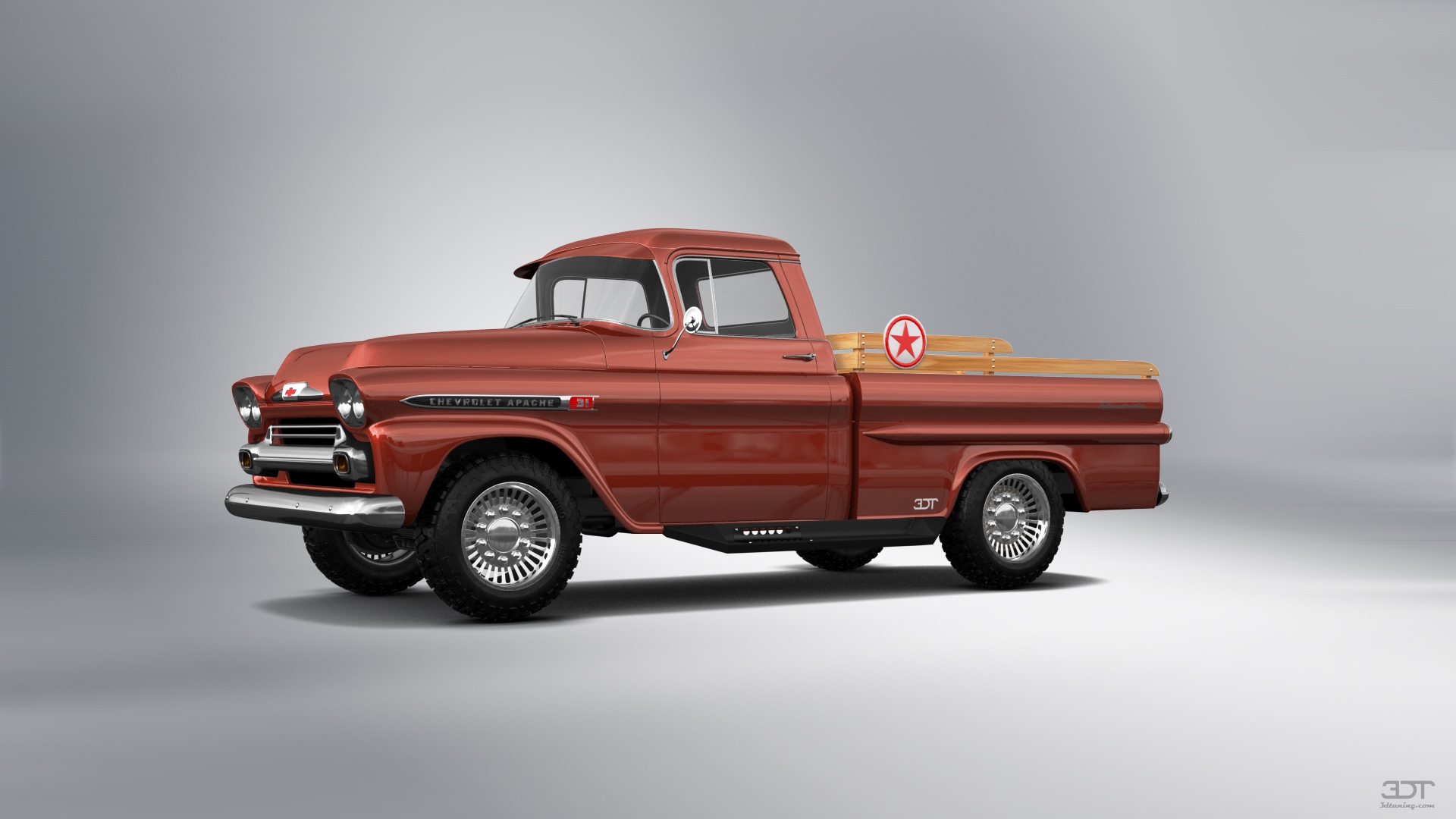 Chevrolet Apache 2 Door pickup truck 1958 tuning