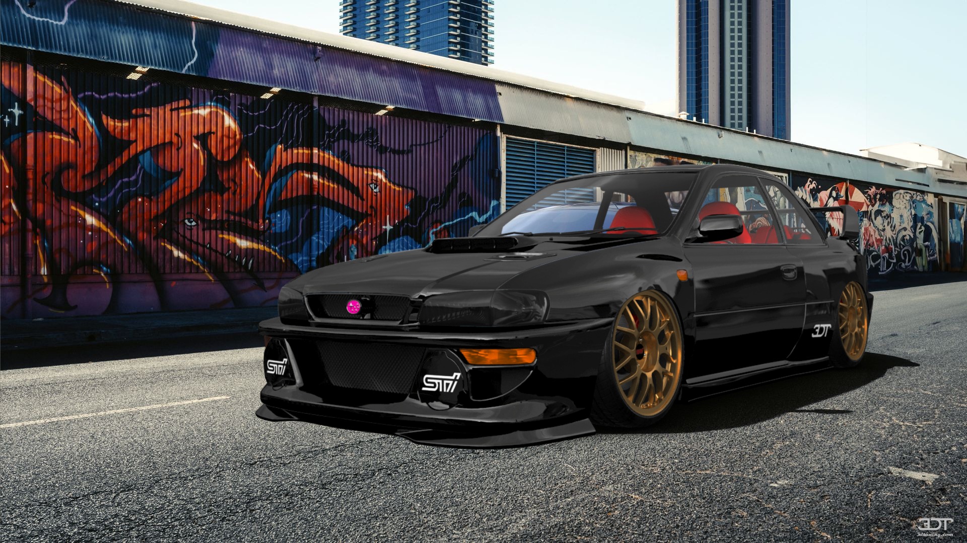 Subaru Impreza WRX STI 22B 2 Door Coupe 2000 tuning