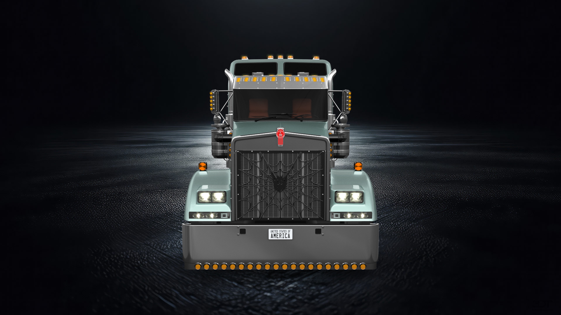 Kenworth W900 Sleeper Cab Truck 2015
