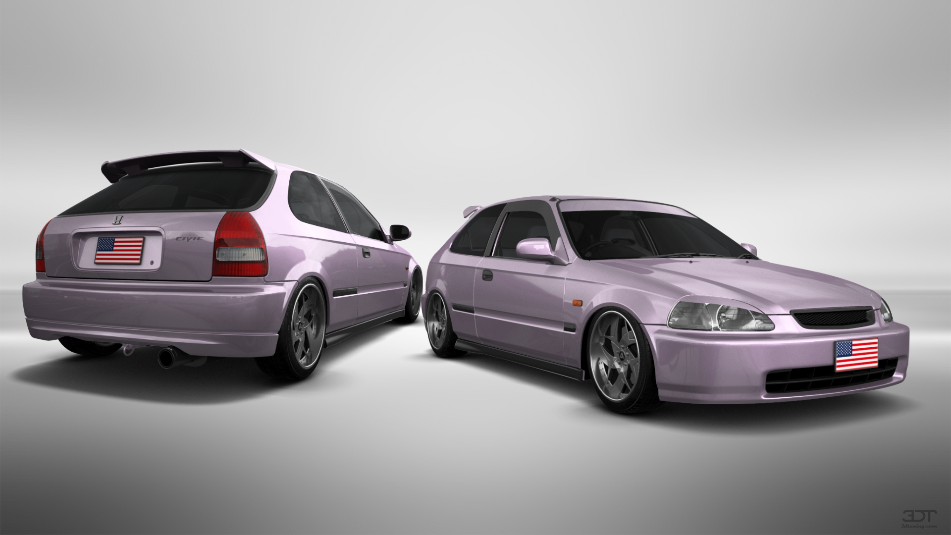 Honda Civic 3 Door Hatchback 1997 tuning