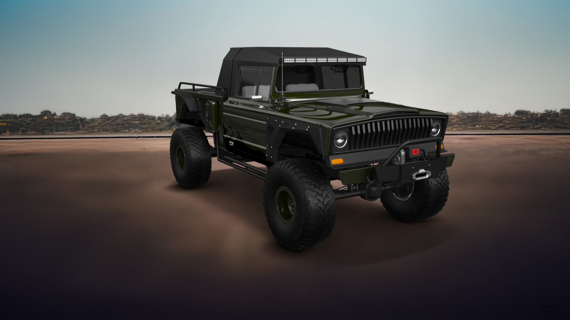 Jeep Kaiser M715 2 Door pickup truck 1968