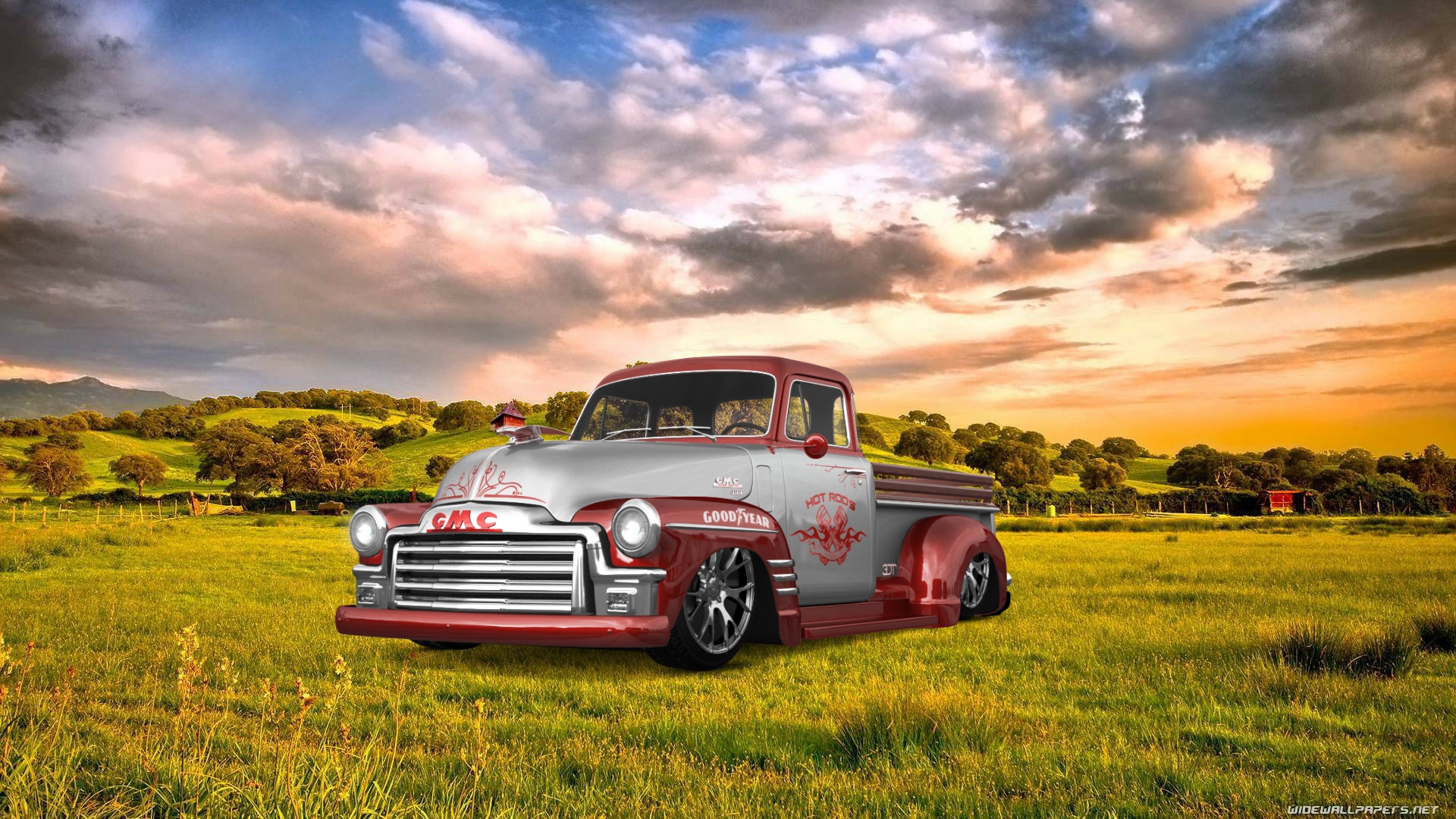 GMC 100 Stepside 2 Door pickup truck 1954