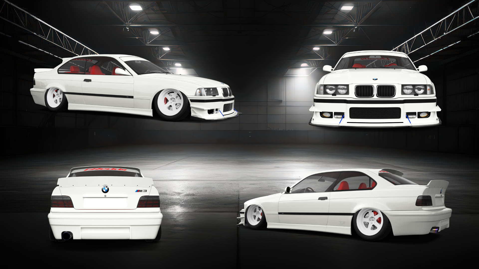 BMW 3 Series 2 Door Coupe 1993 tuning