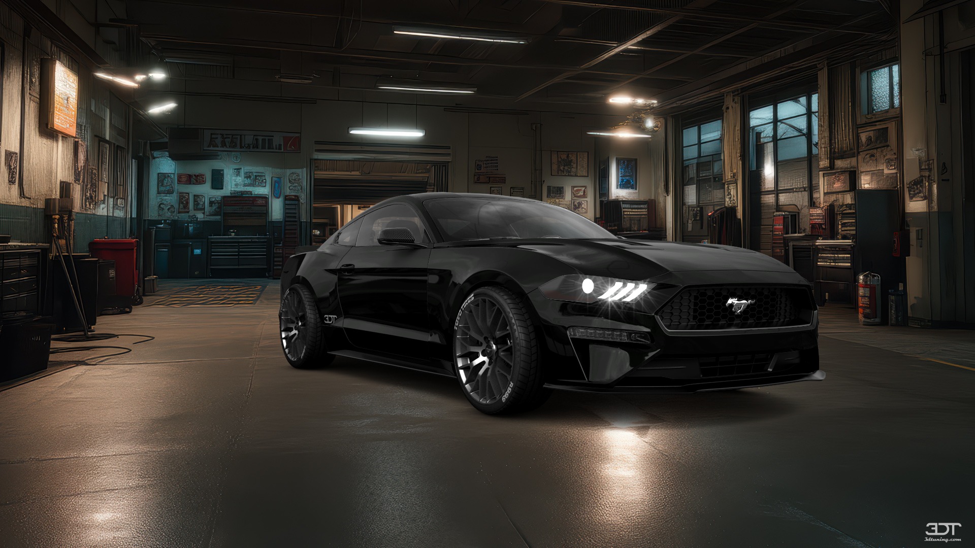Ford Mustang Ecoboost 2 Door Coupe 2018 tuning