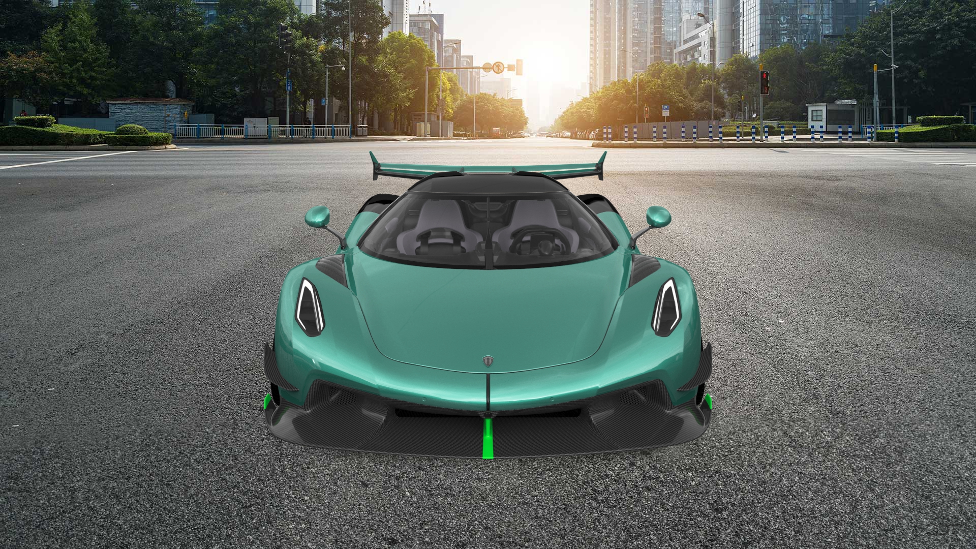 Koenigsegg Jesko 2 door targa top 2020