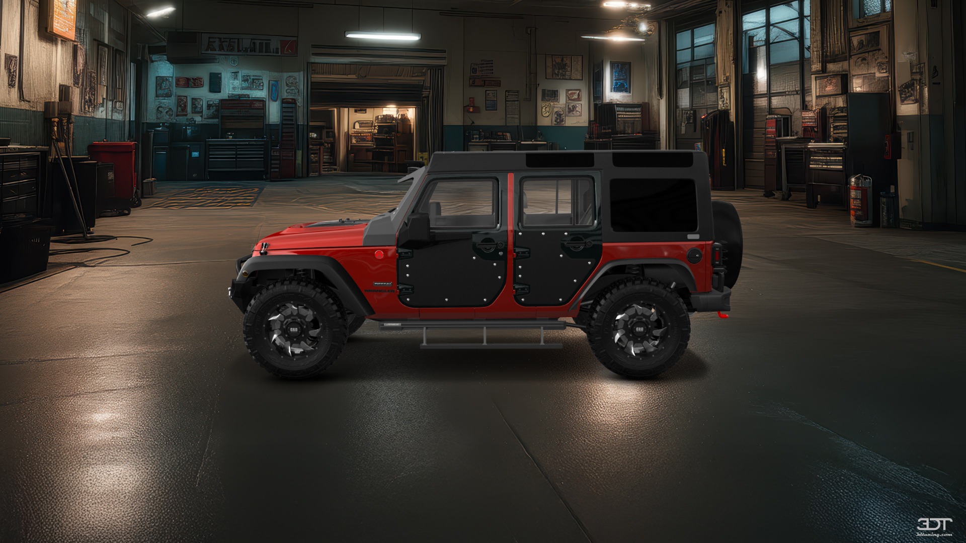 Jeep Wrangler Unlimited JK Rubicon Recon 4 Door SUV 2017 tuning