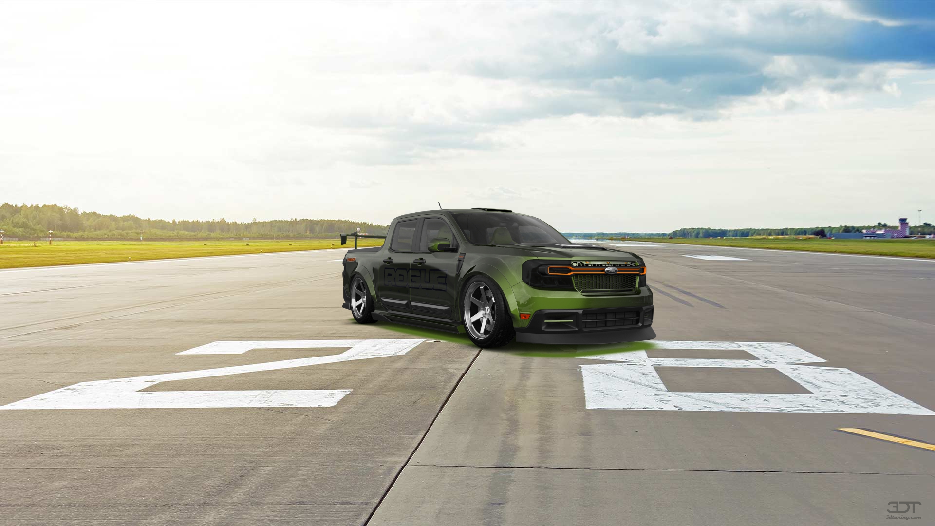 Ford Maverick 4 Door pickup truck 2022 tuning