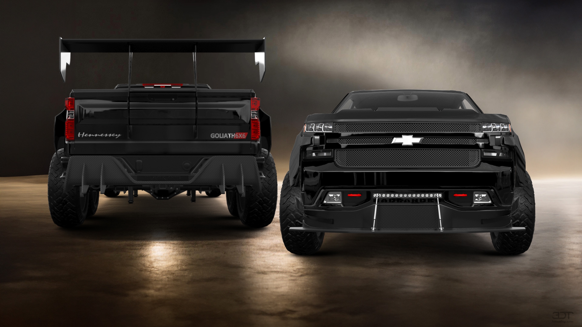 Chevrolet Silverado Hennessey Goliath 6X6 Truck 2020 tuning