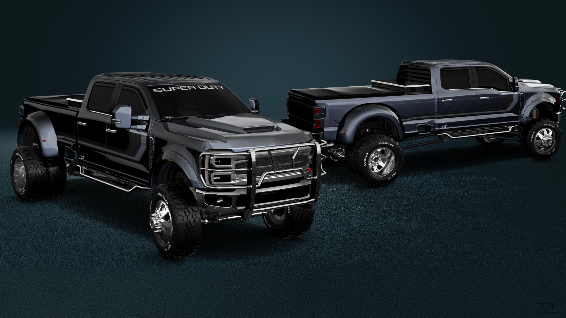 Ford F-350 DRW Crew Cab 4 Door pickup truck 2023 tuning