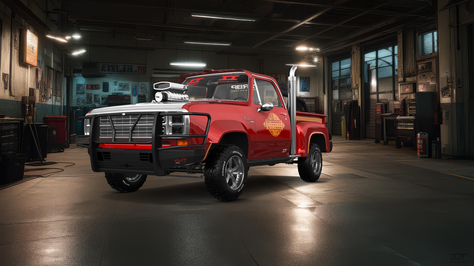 Dodge Lil Red Express 2 Door pickup truck 1979 tuning