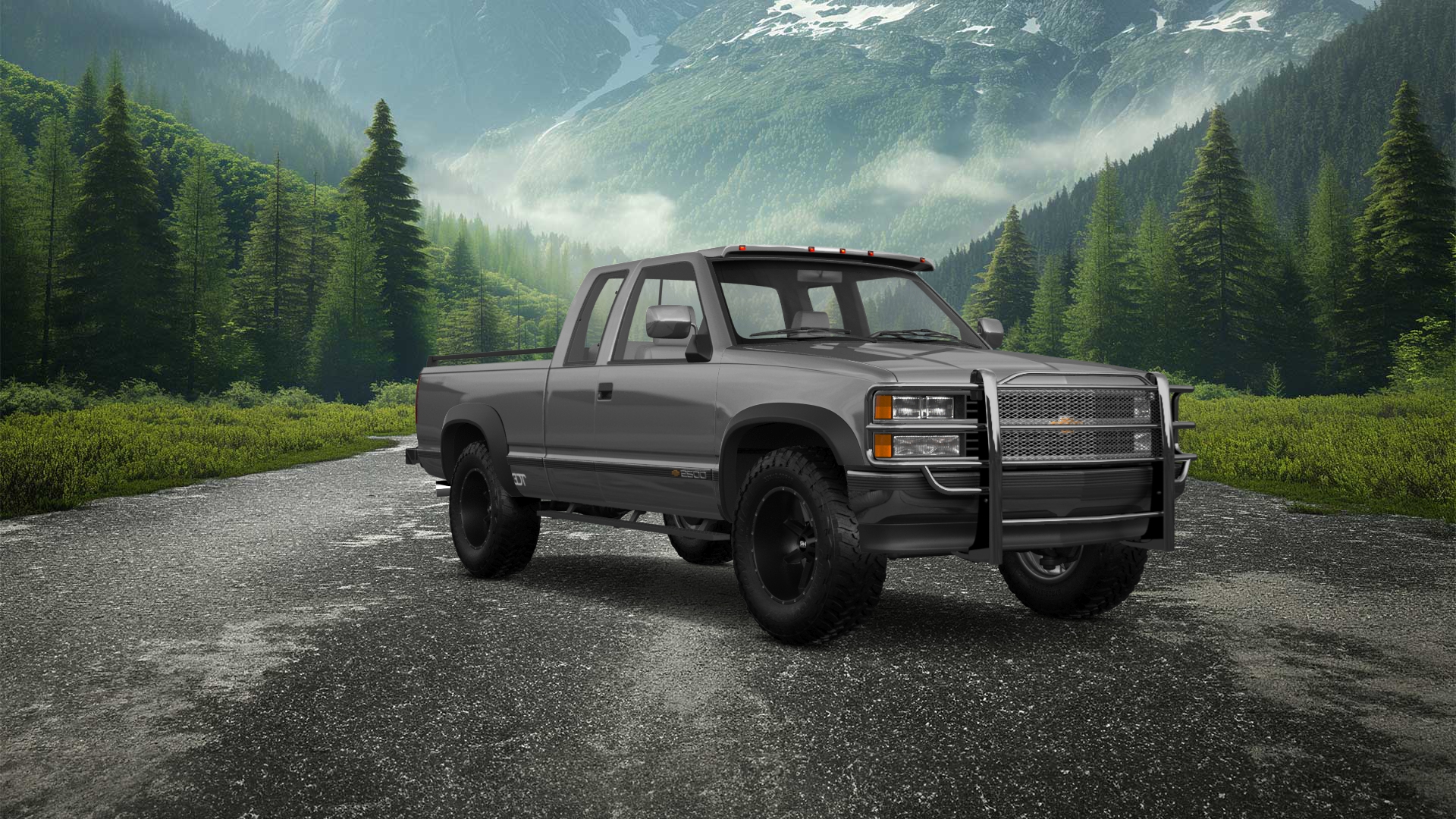 Chevrolet K2500 Extended Cab Pickup 1989 tuning