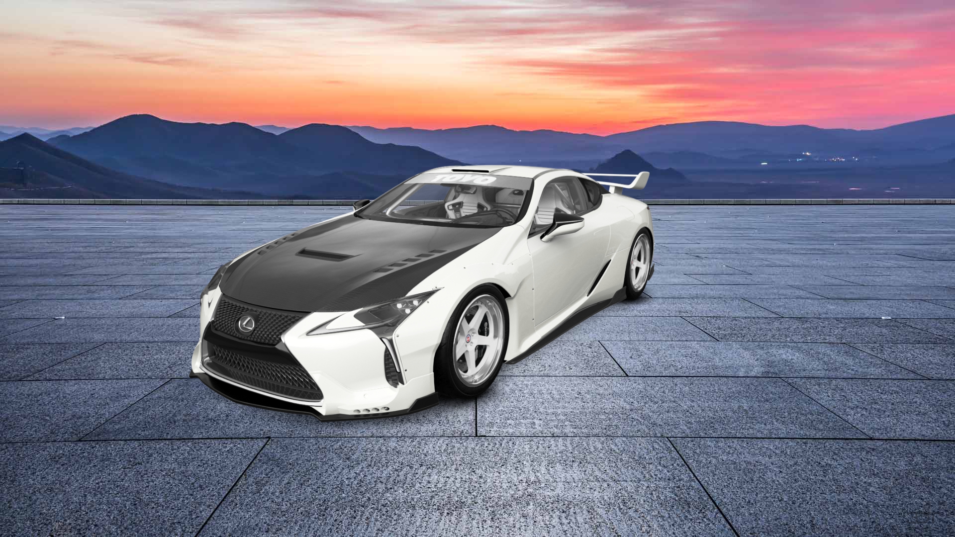 Lexus LC500 2 door fastback coupe 2017