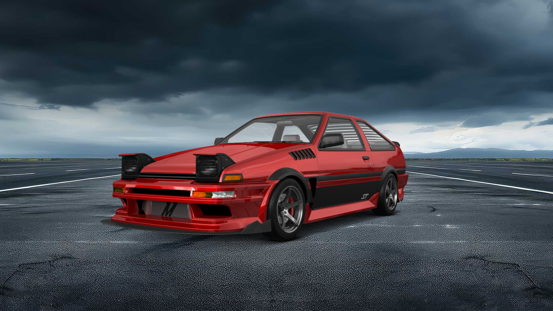 Toyota AE86 3 Door Hatchback 1985 Images