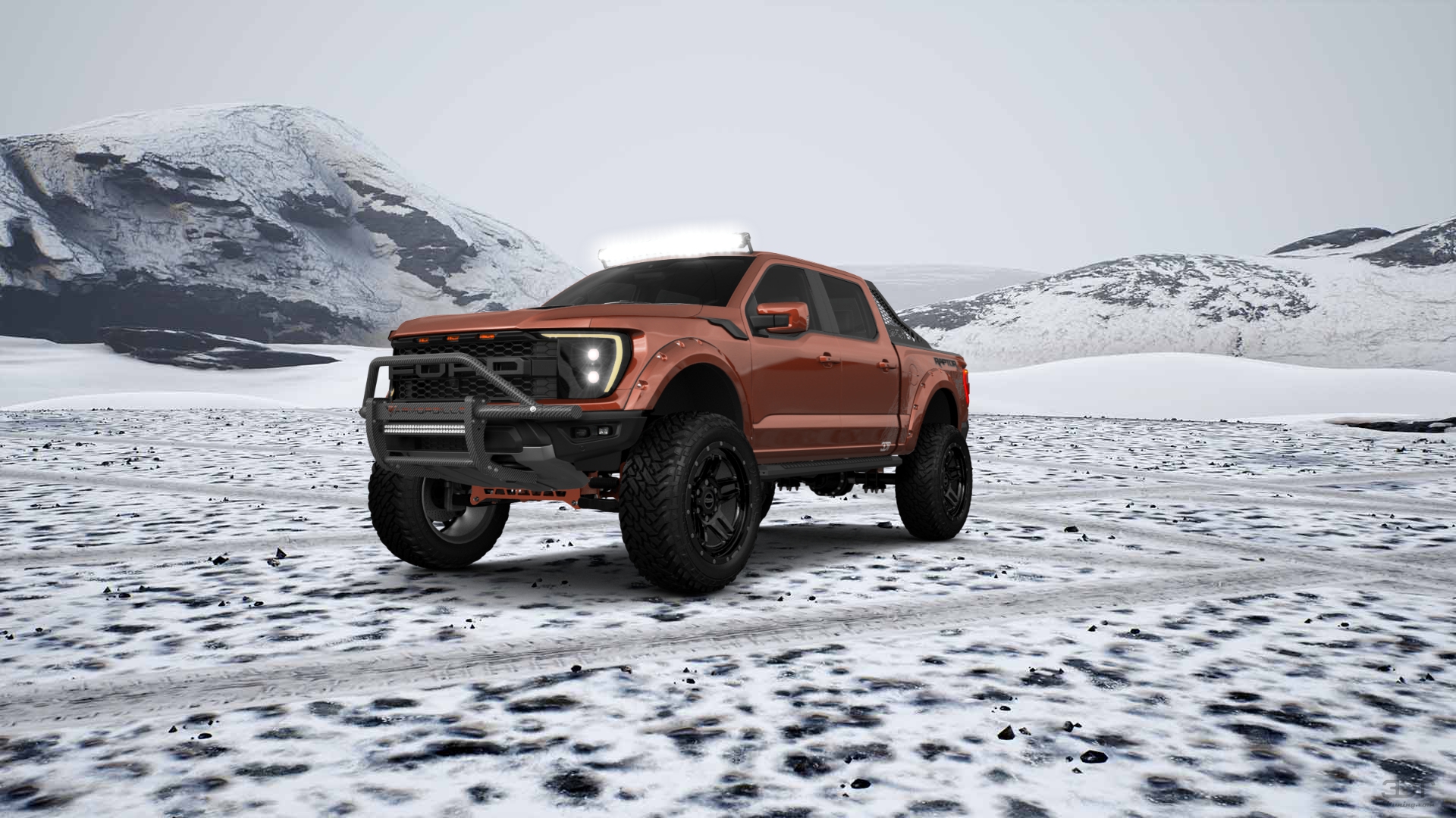 Ford F-150 Raptor 4 Door pickup truck 2021