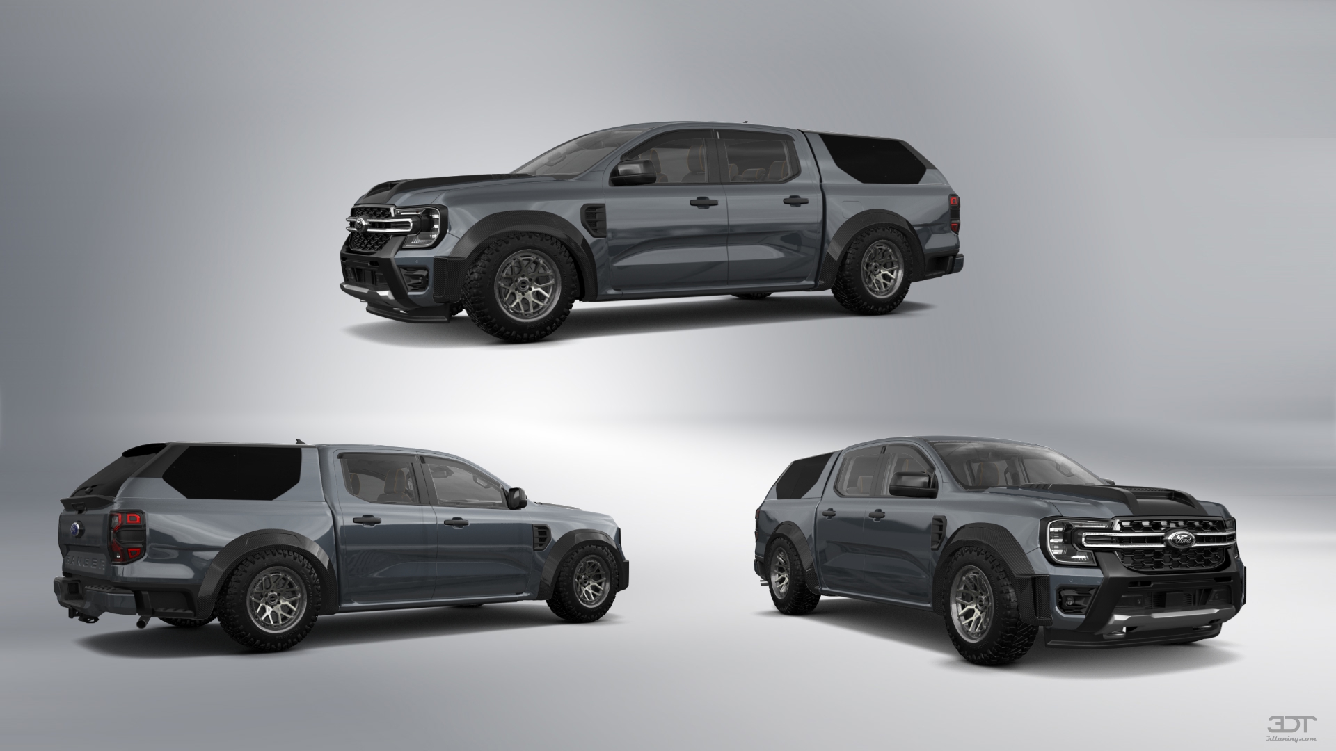 Ford Ranger 4 Door pickup truck 2022 tuning
