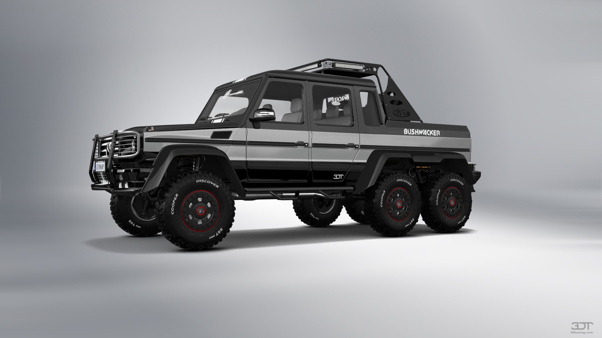 Mercedes G 63 AMG 6x6 4 Door pickup truck 2013 tuning