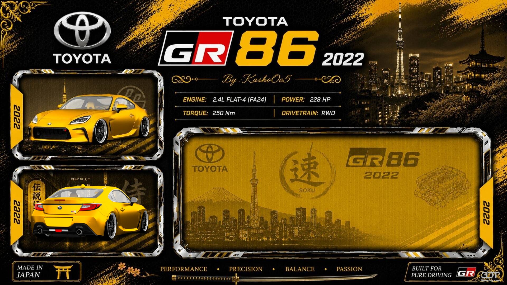 Toyota GR86 2 Door Coupe 2022 Images