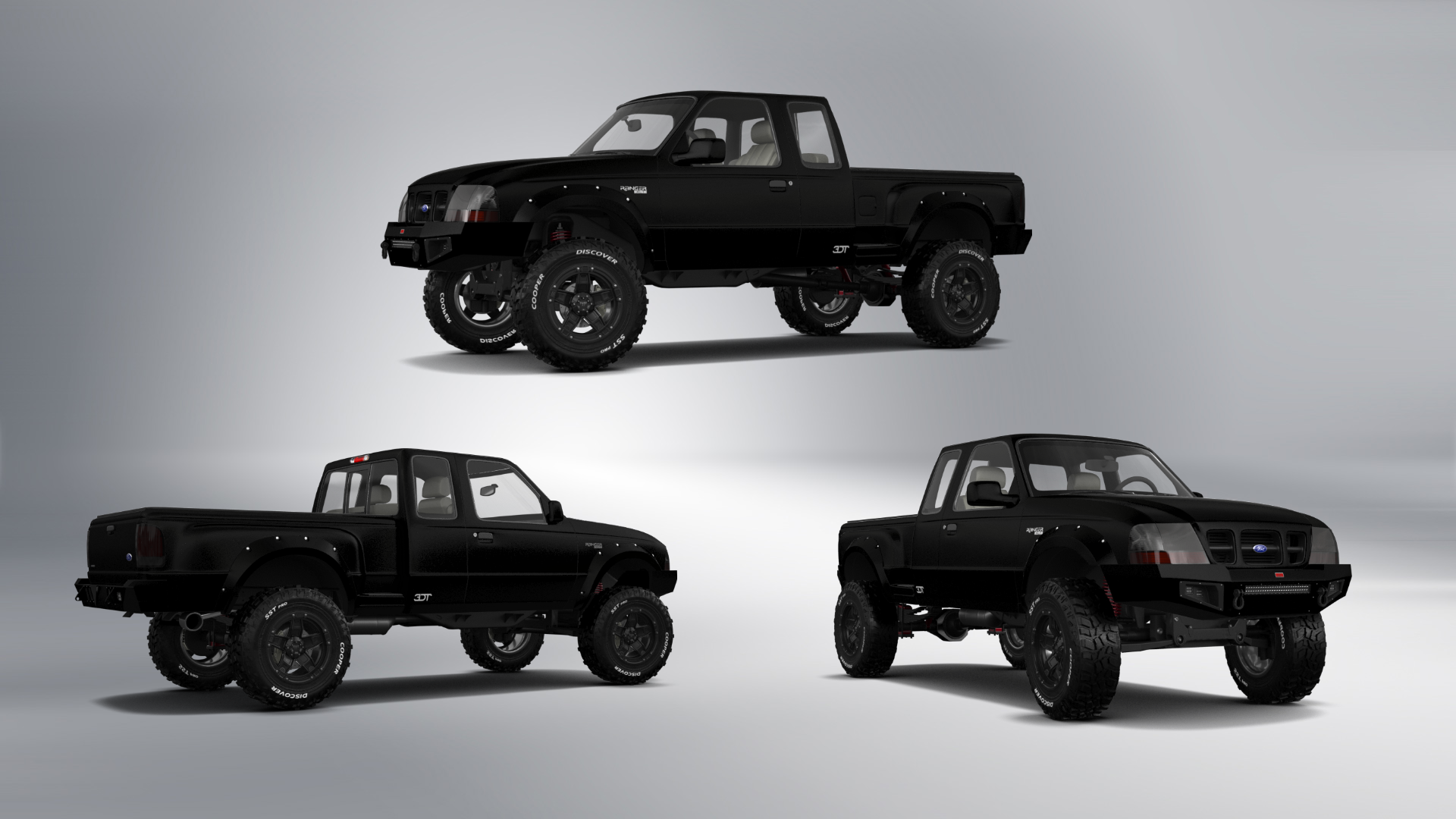 Ford Ranger Flareside 2 Door pickup truck 1998 tuning