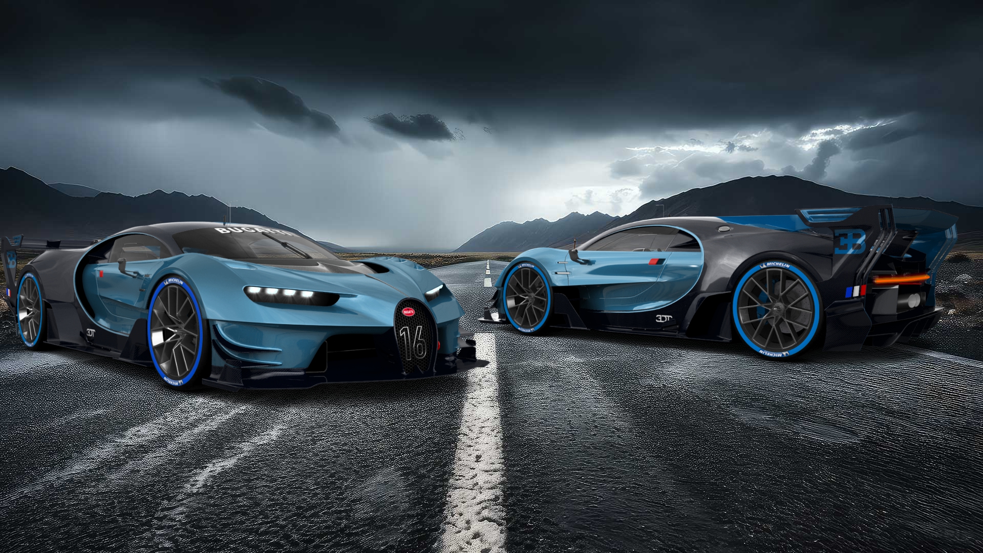 Bugatti Vision GT Supercar 2015 tuning
