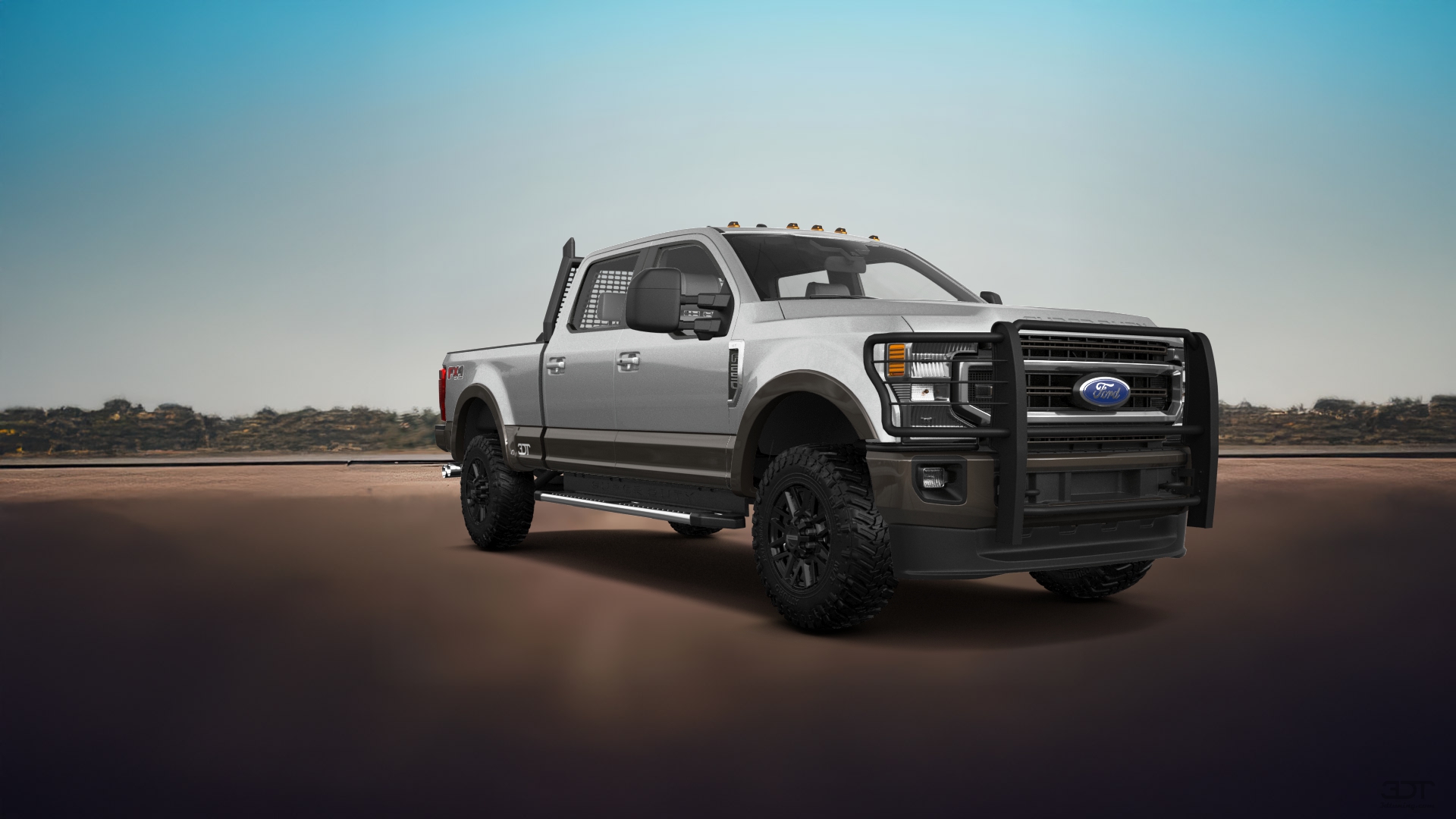 Ford F-250 4 Door pickup truck 2021 tuning
