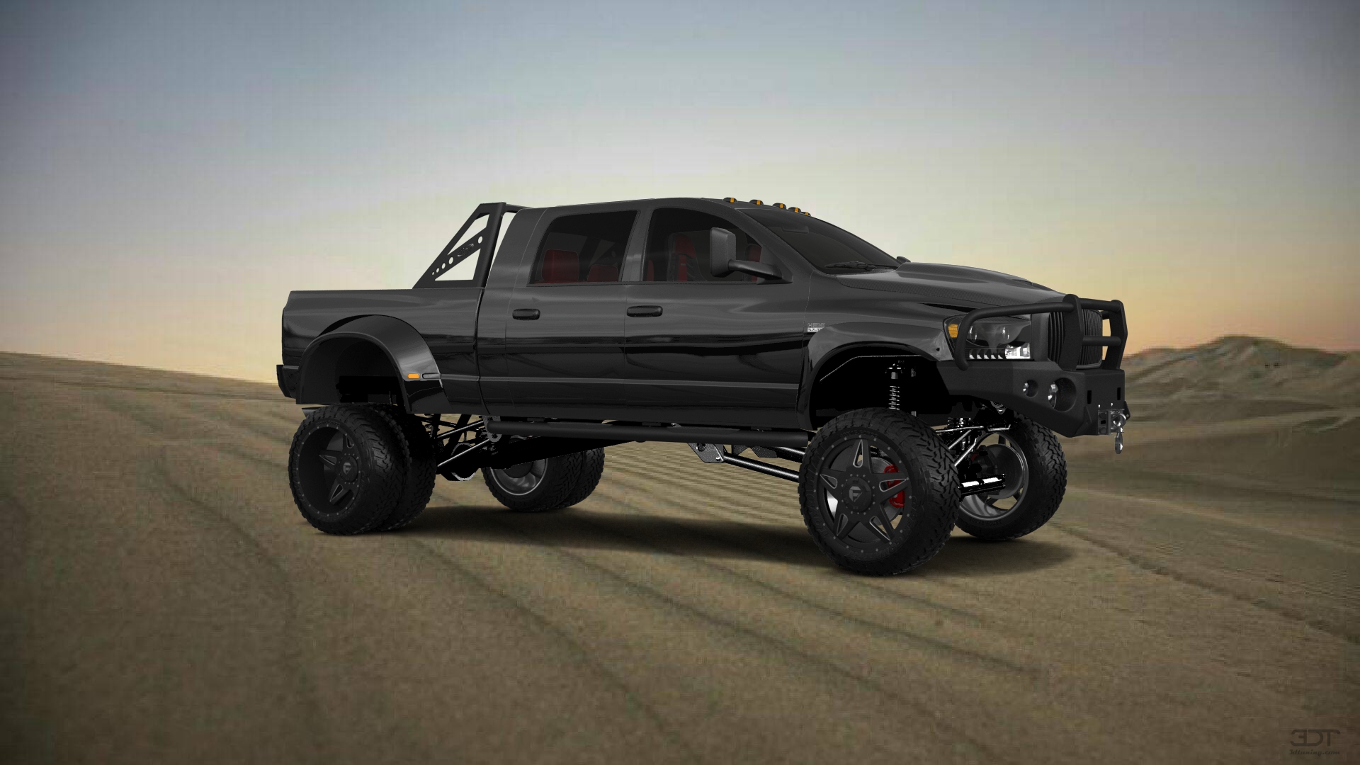 Dodge Ram 3500 Dually 4 Door pickup truck 2007