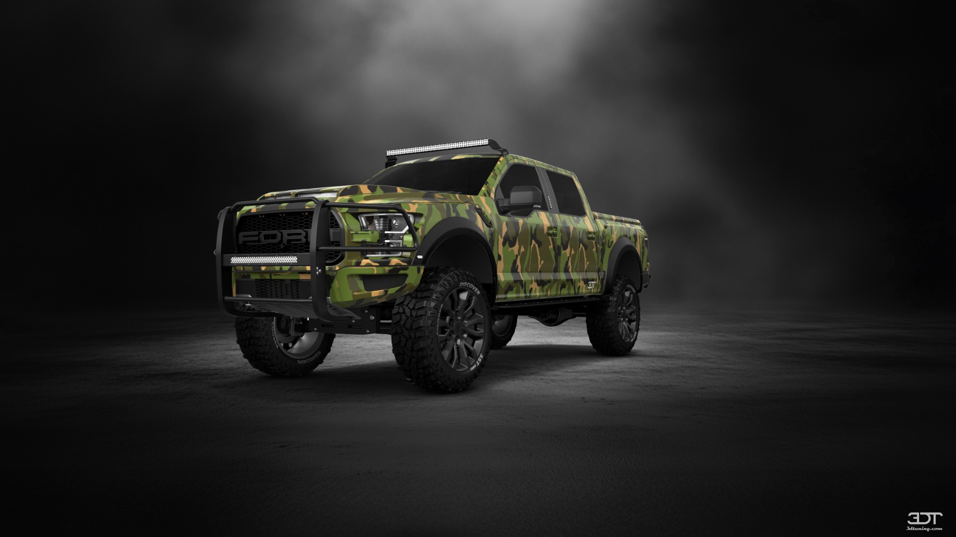 Ford F-150 Raptor 4 Door pickup truck 2017 tuning