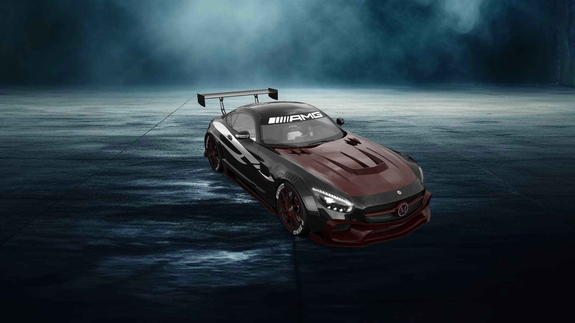 Mercedes AMG GT 2 door fastback coupe 2016