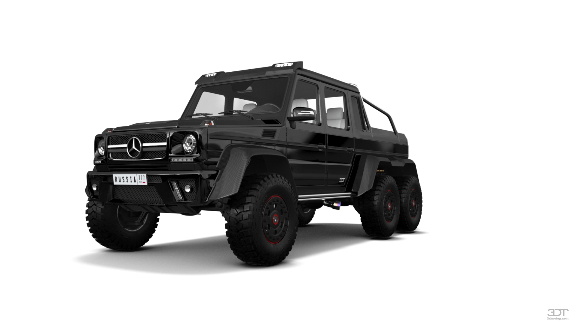 Mercedes G 63 AMG 6x6 4 Door pickup truck 2013 tuning