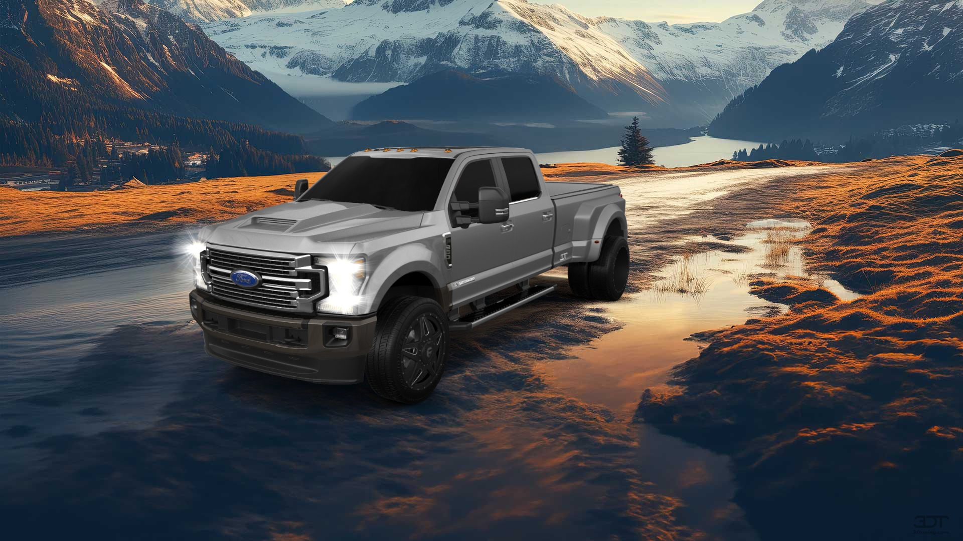 Ford F-350 DRW 4 Door pickup truck 2021 tuning