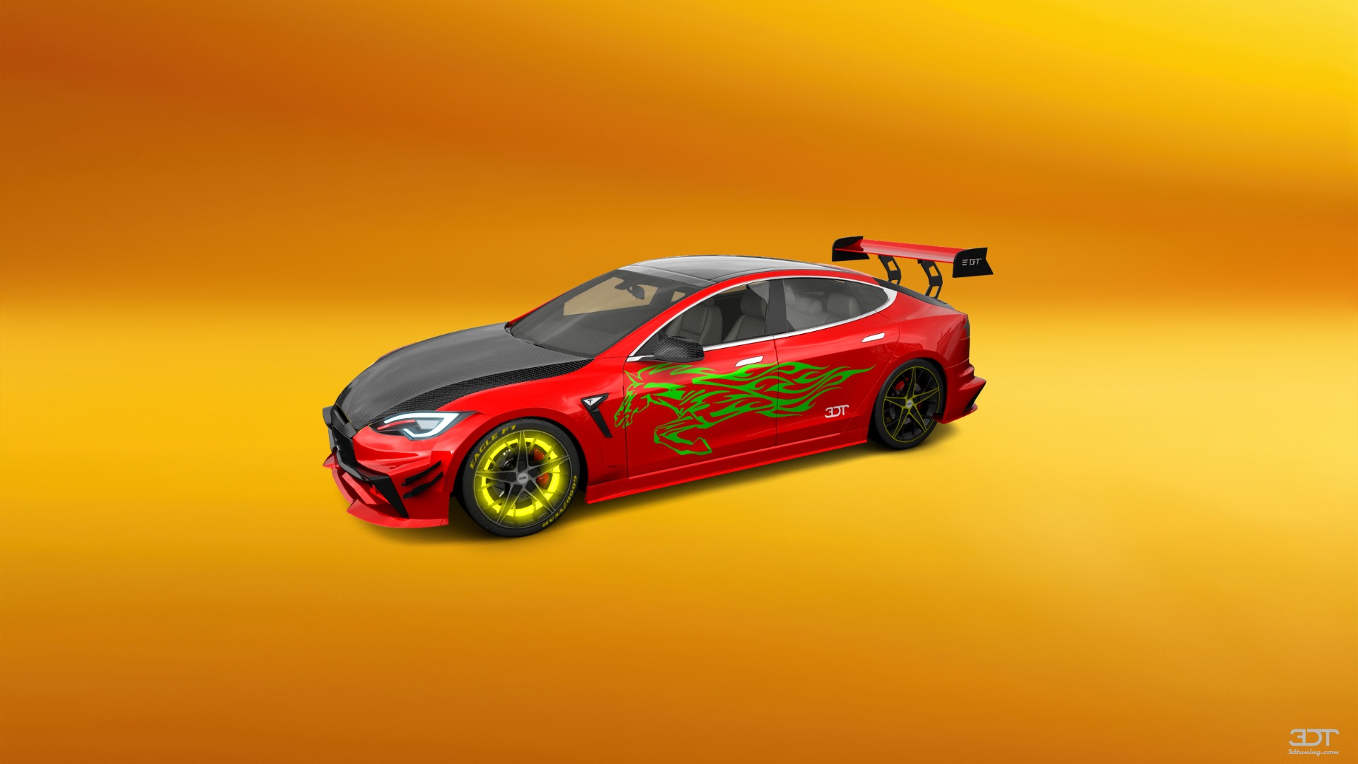 Tesla Model S 5 Door Liftback 2013 tuning