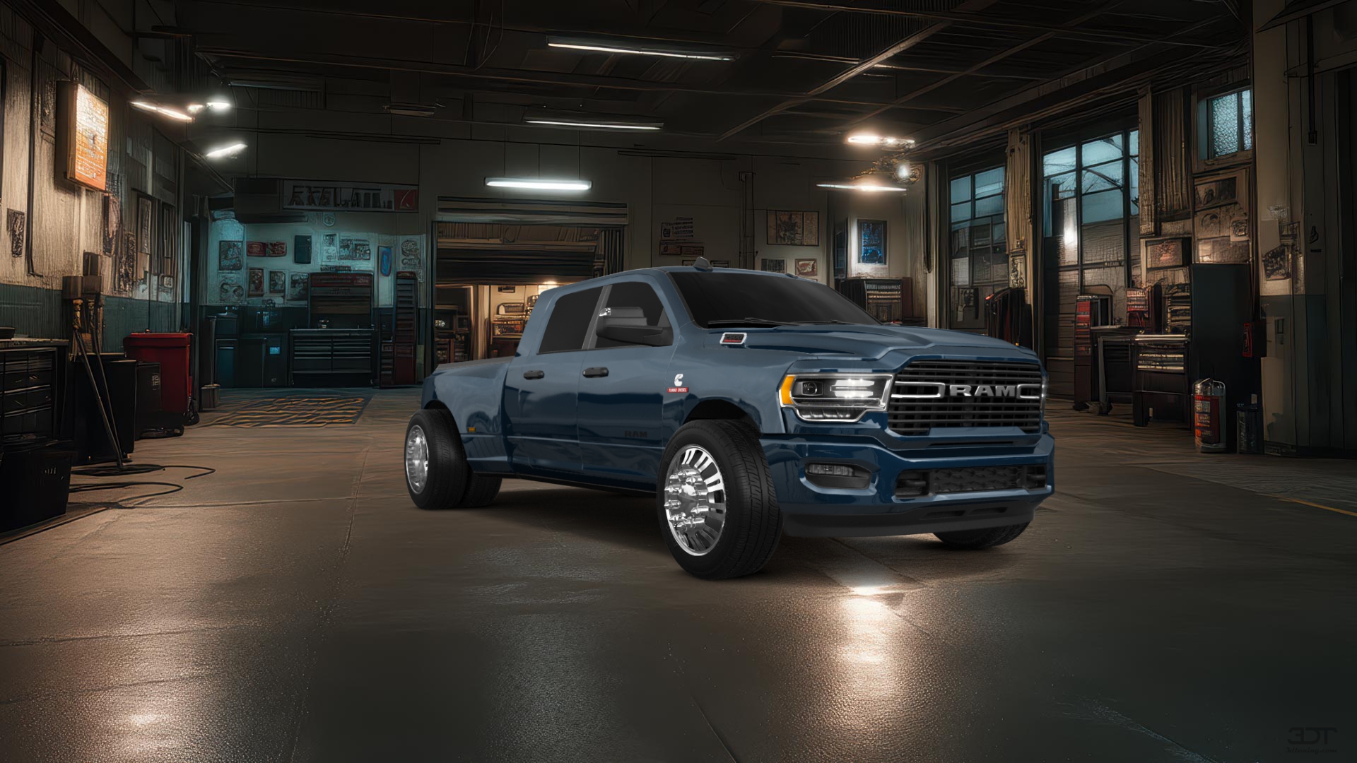 Dodge Ram 3500 4 Door pickup truck 2020 tuning