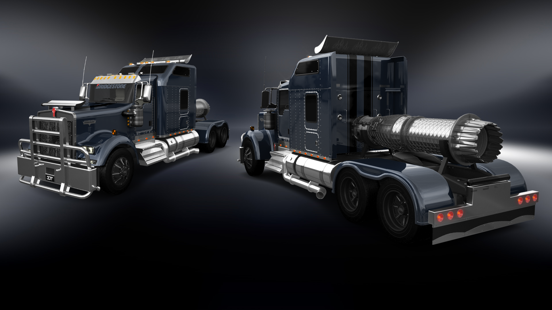 Kenworth W900 Sleeper Cab Truck 2015 tuning