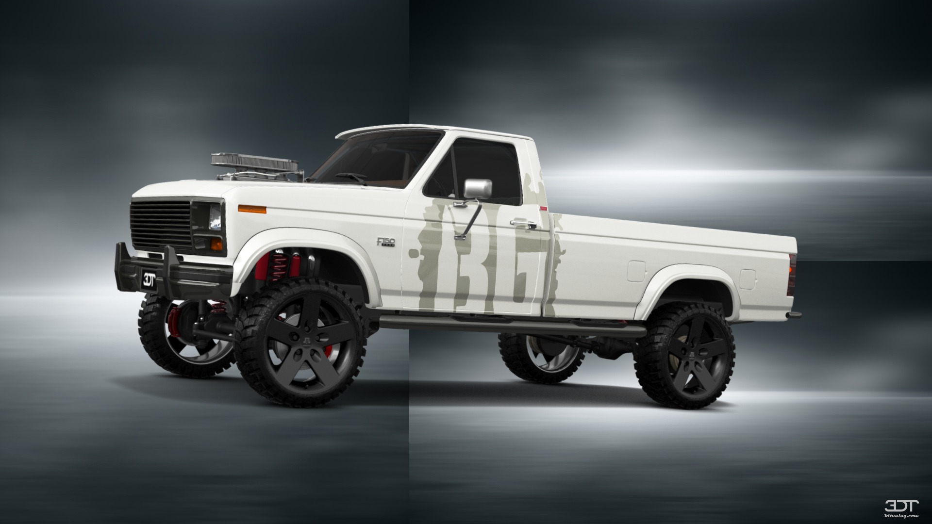 Ford F-150 2 Door pickup truck 1986 tuning