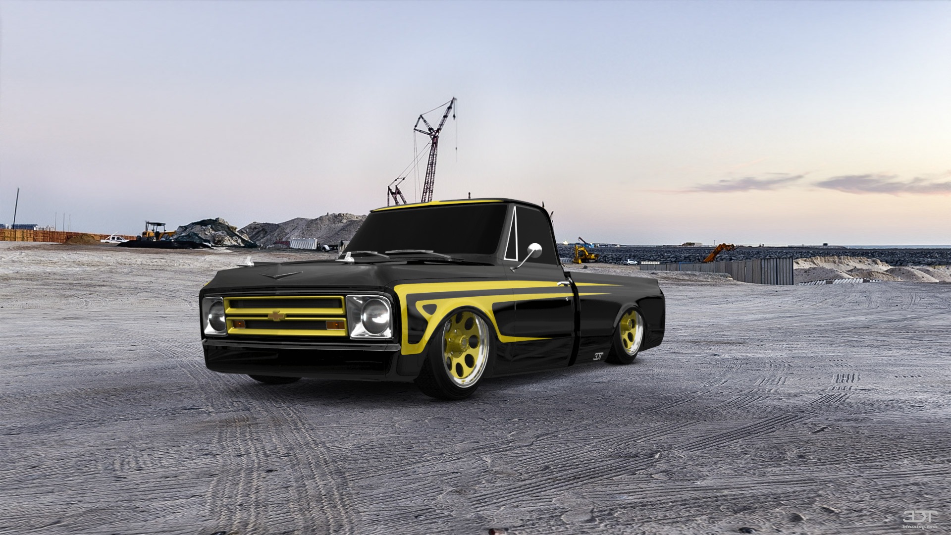 Chevrolet C-10 Cheyenne 2 Door pickup truck 1967 tuning