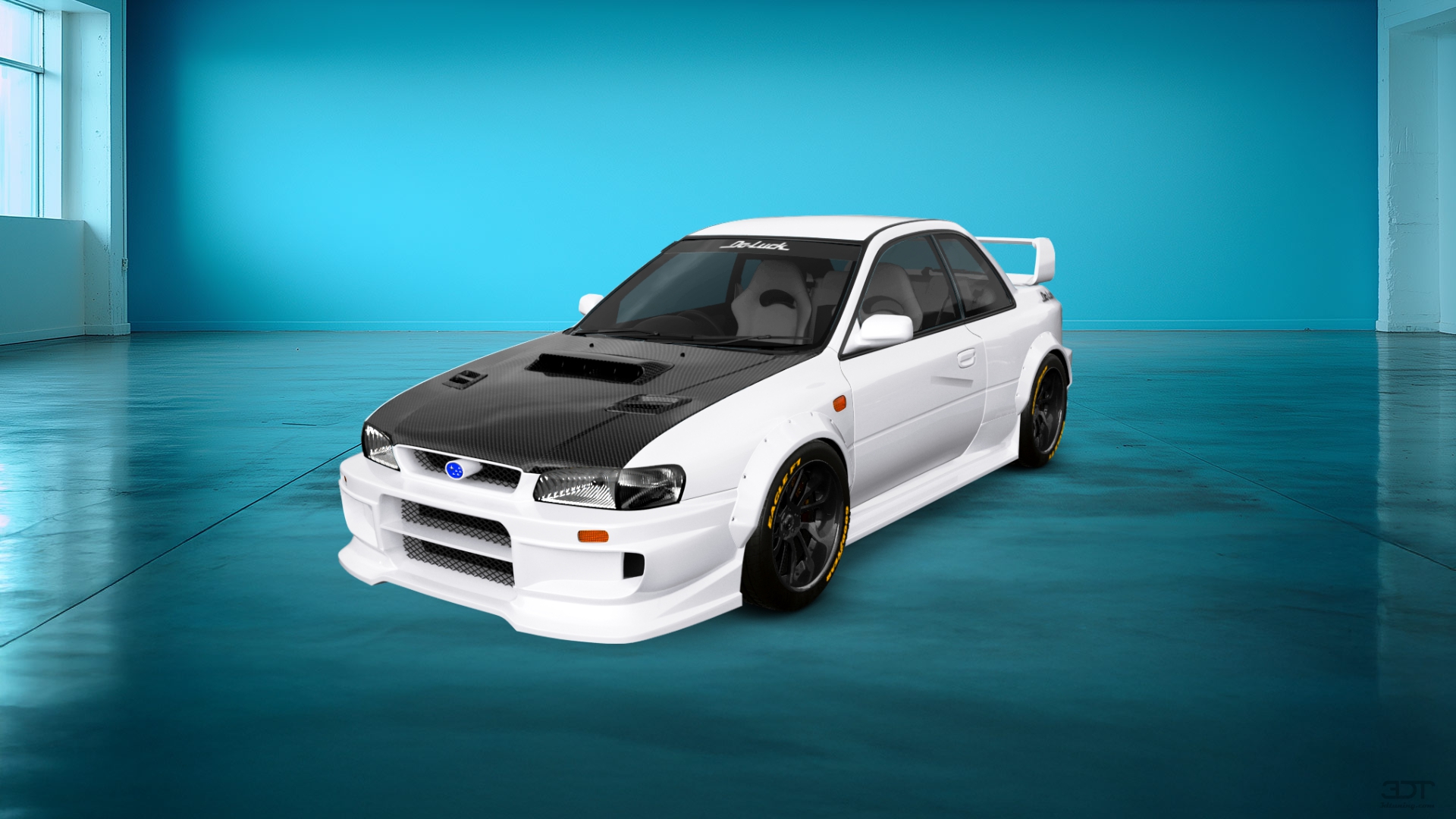 Subaru Impreza WRX STI 22B 2 Door Coupe 2000 tuning