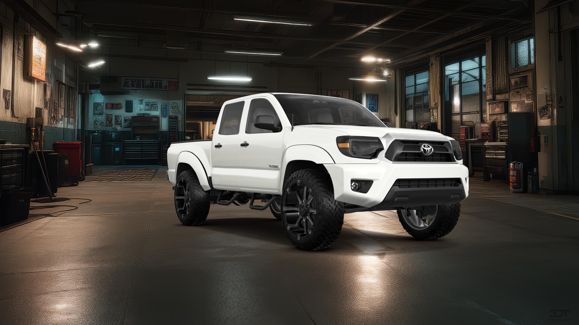 Toyota Tacoma Crew Cab 5.1 ft box 4 Door pickup truck 2012 tuning