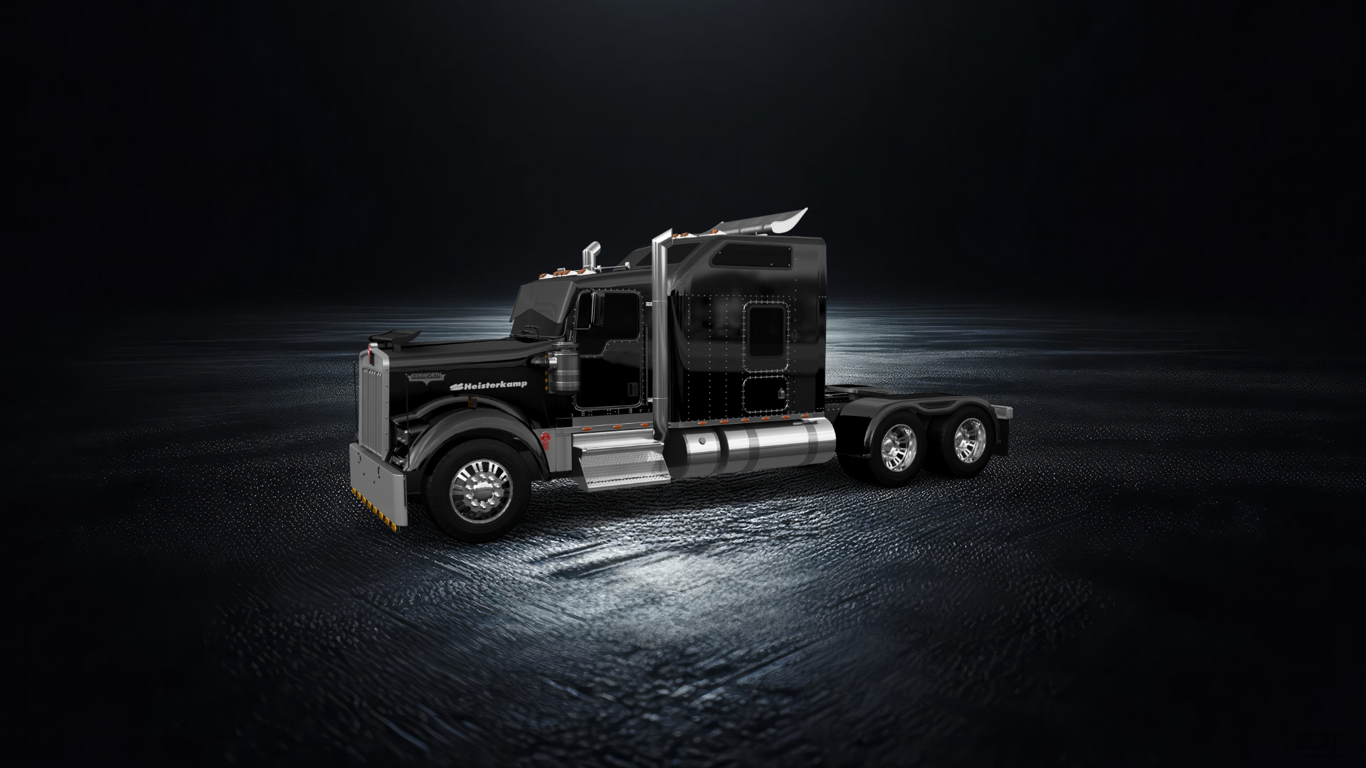 Kenworth W900 Sleeper Cab Truck 2015