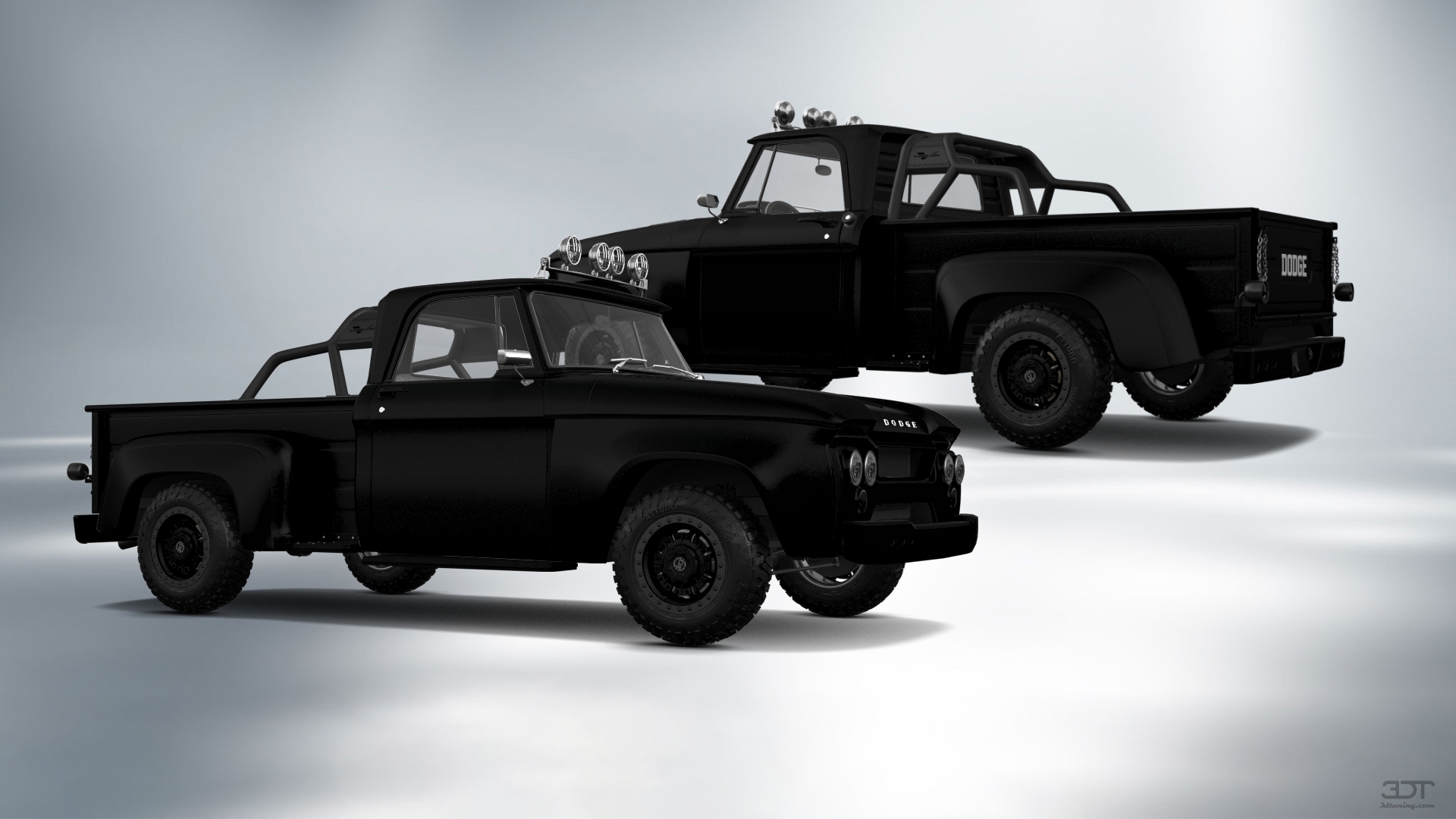 Dodge D-100 Stepside 2 Door pickup truck 1961