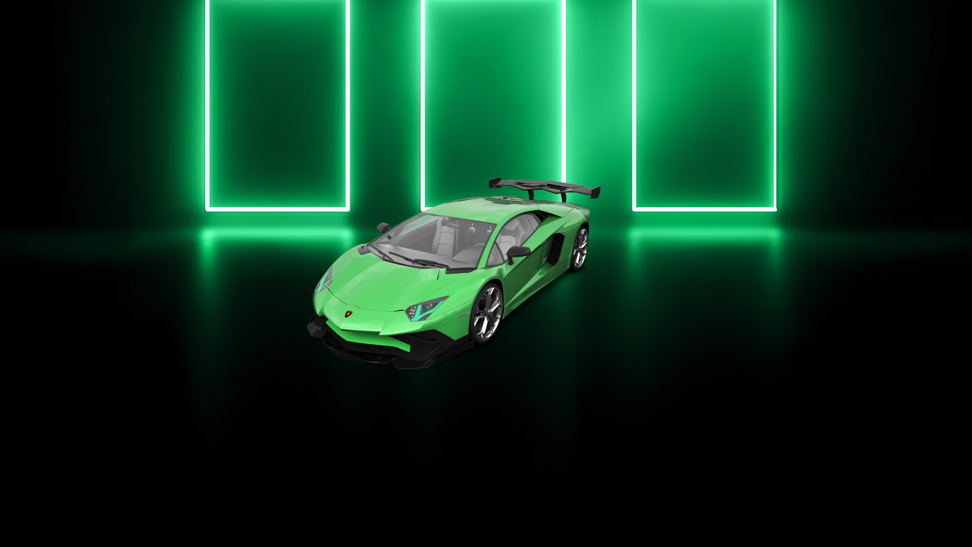 Lamborghini Aventador 2 Door Coupe 2012 tuning