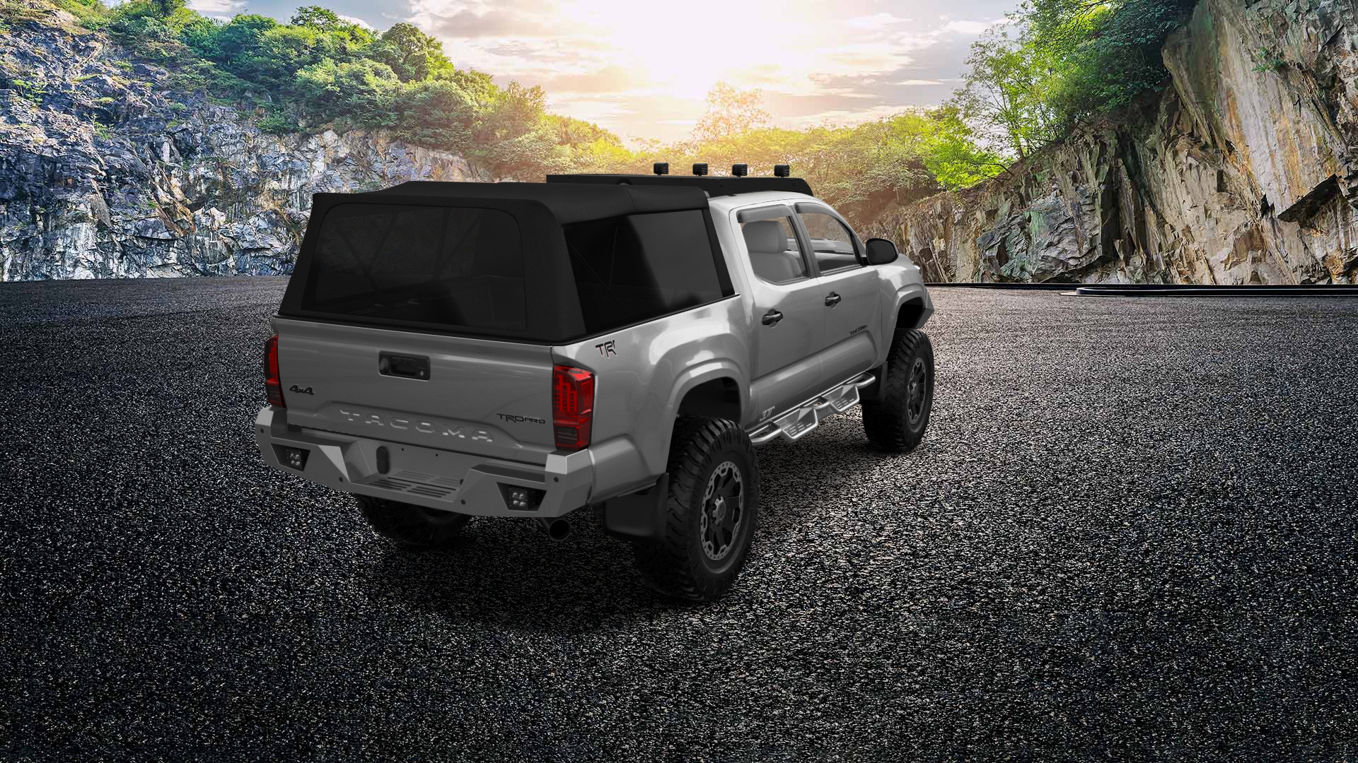 Toyota Tacoma Challenge 4 Door pickup truck 4018 Imágenes