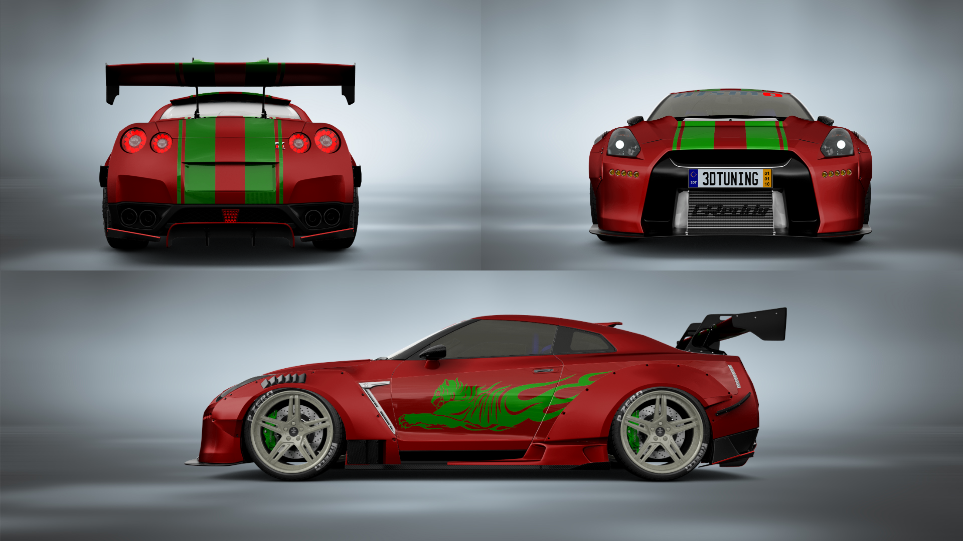 Nissan GT-R 2 Door Coupe 2010 tuning